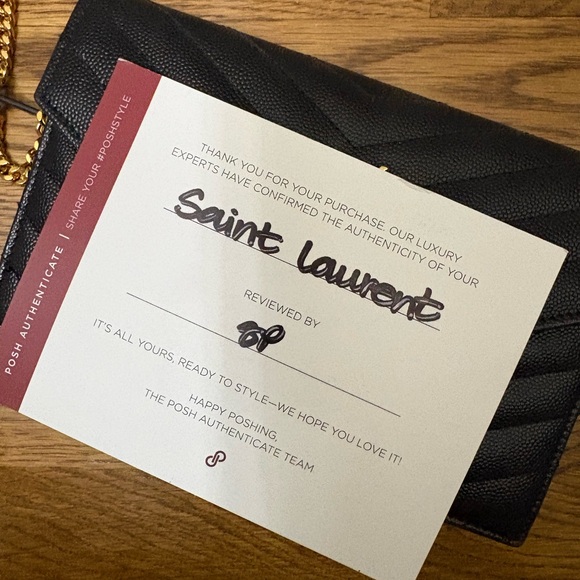 Yves Saint Laurent Black Quilted Leather Shoulder Bag - Picture 8 of 8